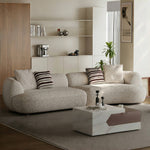 Load image into Gallery viewer, ABC Home Fleece Fabric Overstuffed Multifunction Sofa set for Livingroom Office