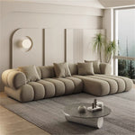 Load image into Gallery viewer, ABC Home Fleece Fabric Overstuffed Multifunction Sofa set for Livingroom Office
