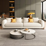 Load image into Gallery viewer, ABC Home Fleece Fabric Overstuffed Multifunction Sofa set for Livingroom Office
