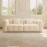 Load image into Gallery viewer, AAH Home Fleece Fabric Overstuffed Multifunction Cloud shaped Sofa Chair set for Livingroom Office AAH HOME
