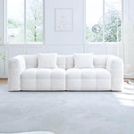 Load image into Gallery viewer, AAH Home Fleece Fabric Overstuffed Multifunction Cloud shaped Sofa Chair set for Livingroom Office AAH HOME
