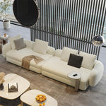 Load image into Gallery viewer, ABC Home Fleece Fabric Overstuffed Multifunction Sofa set for Livingroom Office
