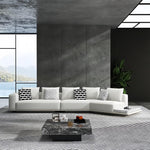 Load image into Gallery viewer, ABC Home Light Luxury Linen Cotton  Fabric Cloud Shaped Sofa set for Livingroom
