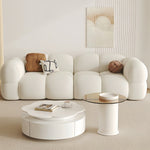 Load image into Gallery viewer, ABC Home Light Luxury Fabric Cloud Shaped Sofa set for Livingroom
