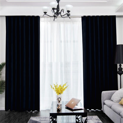 2 Panels 60% Blackout Curtains for Living Room Thermal Insulated Bedroom Darkening Drapes for Basics Room Window