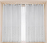 Load image into Gallery viewer, 2 Panels Sheer Color Chiffon Tulle Light Window Textile Curtains Drapes for Bedroom Livingroom
