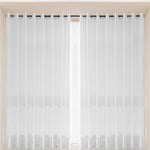Load image into Gallery viewer, 2 Panels Sheer Color Chiffon Tulle Light Window Textile Curtains Drapes for Bedroom Livingroom
