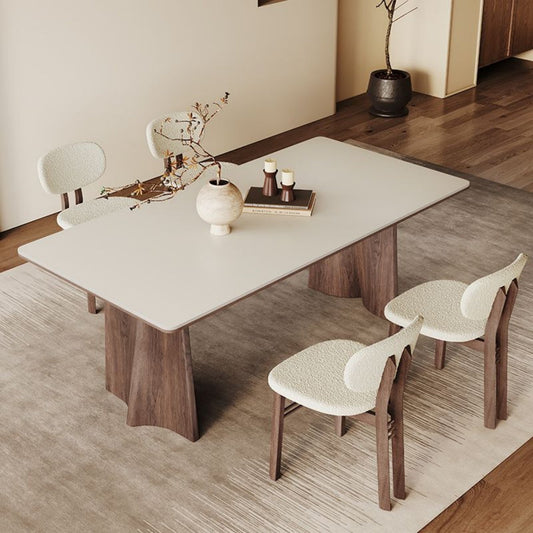 ABC HOME Dining Table: Elegant Dining Table for Modern Dining Room Without Chairs in Dubai show