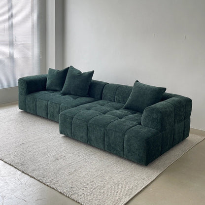 ABC HOME Sofa: Fleece Fabric Overstuffed Multifunction Cloud shaped Sofa Chair set for Livingro