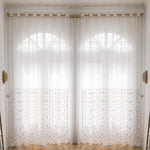 Load image into Gallery viewer, 2 Panels Sheer Color Chiffon Tulle Light Window Textile Curtains Drapes for Bedroom Livingroom
