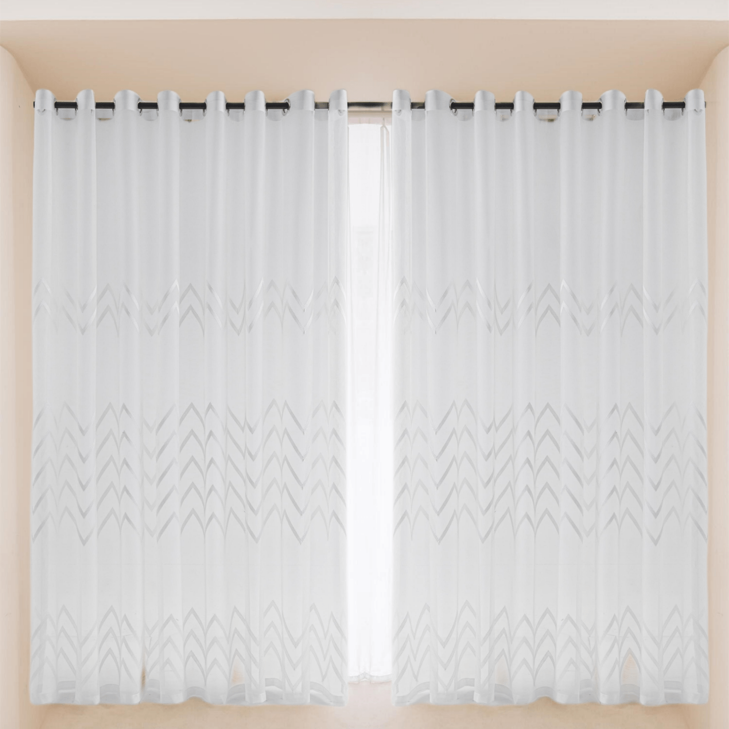 ABC HOME Curtains: 2 Panels Sheer Color Chiffon Tulle Light Window Textile Curtains Drapes for