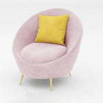 Load image into Gallery viewer, AAH Home Dutch Velvet Fabric Arc-shaped Sofa set for Livingroom Office AAH HOME
