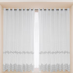 Load image into Gallery viewer, 2 Panels Sheer Color Chiffon Tulle Light Window Textile Curtains Drapes for Bedroom Livingroom
