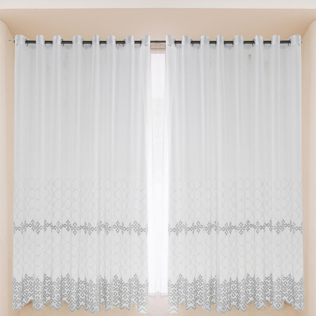 2 Panels Sheer Color Chiffon Tulle Light Window Textile Curtains Drapes for Bedroom Livingroom