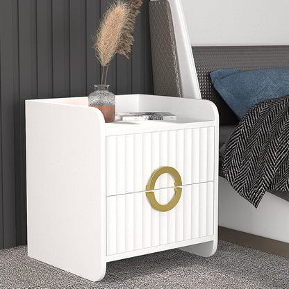 ABC HOME Table: Luxury Bedside Table with Drawer for Bedroom in Dubai showroom