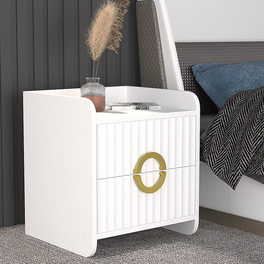 ABC HOME Table: Luxury Bedside Table with Drawer for Bedroom in Dubai showroom