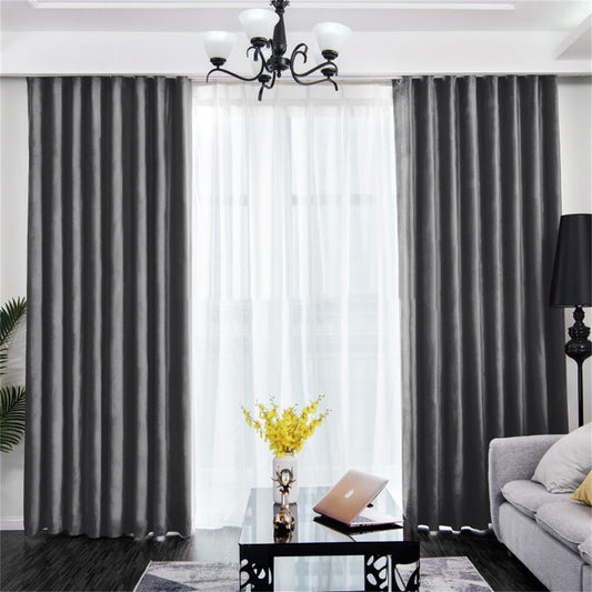 ABC HOME Curtains: 2 Panels 60% Blackout Curtains for Living Room Thermal Insulated Bedroom Dar