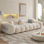 Load image into Gallery viewer, ABC Home Fleece Fabric Overstuffed Multifunction Cloud shaped Sofa Chair set for Livingroom Office
