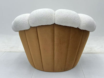 ABC HOME Cream Cloud Curved Sofa Collection