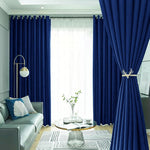 Load image into Gallery viewer, 2 Panels 60% Blackout Curtains for Living Room Thermal Insulated Bedroom Darkening Drapes for Basics Room Window

