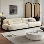 Load image into Gallery viewer, ABC Home Light Luxury Fabric Cloud Shaped Sofa set for Livingroom
