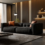 Load image into Gallery viewer, ABC Home Fleece Fabric Overstuffed Multifunction Toast shaped Sofa Chair set for Livingroom Office
