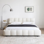 Load image into Gallery viewer, AAH Home Bed Frame Modern Velvet King Queen Size for bedroom Without Mattress AAH HOME
