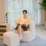 Load image into Gallery viewer, ABC Home Fleece Fabric Overstuffed Multifunction Sofa Chair set for Livingroom Office
