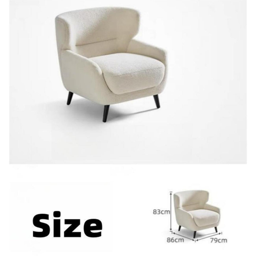 ABC Home Fleece Fabric Overstuffed Multifunction Sofa Chair set for Livingroom Office