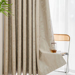 Load image into Gallery viewer, 2 Panels 100% Blackout Curtains for Living Room Thermal Insulated Bedroom Darkening Drapes for Basics Room
