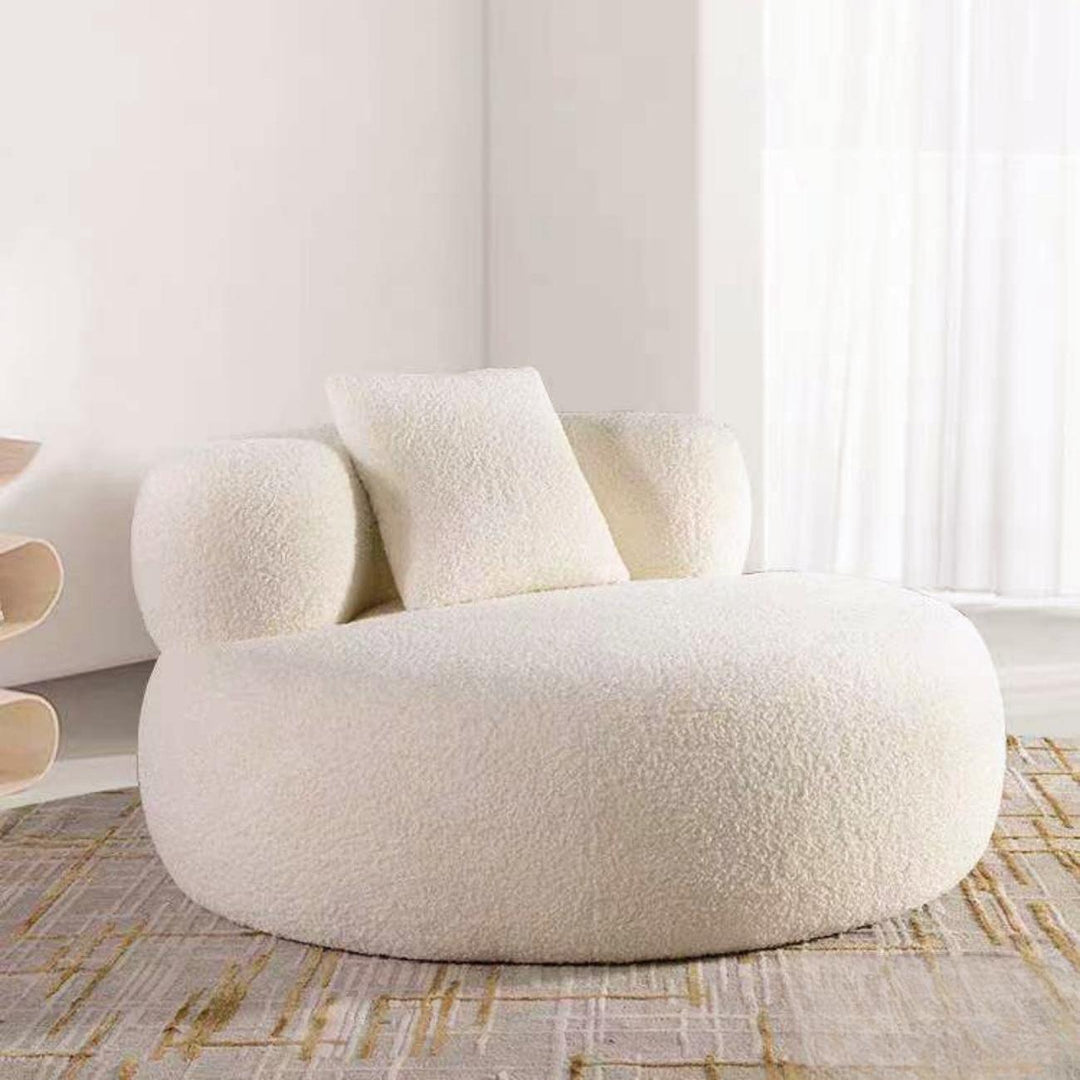 ABC Home Fleece Fabric Overstuffed Multifunction Sofa Chair set for Livingroom Office