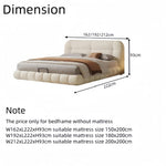 Load image into Gallery viewer, ABC Home Bed Frame Modern Velvet King Queen Size for bedroom Without Mattress

