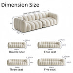 Load image into Gallery viewer, ABC Home Fleece Fabric Overstuffed Multifunction Pumpkin shaped Sofa Chair set for Livingroom Office
