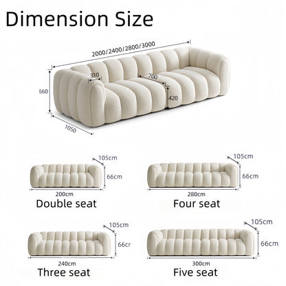 ABC Home Fleece Fabric Overstuffed Multifunction Pumpkin shaped Sofa Chair set for Livingroom Office