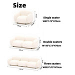 Load image into Gallery viewer, ABC Home Fleece Fabric Overstuffed Multifunction Sofa Chair set for Livingroom Office
