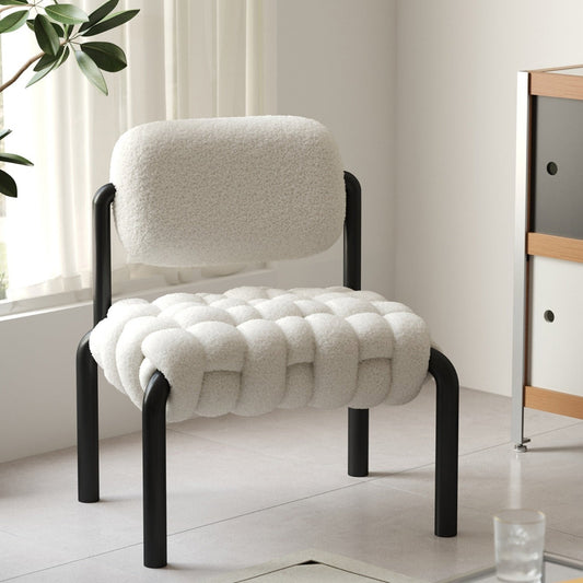 ABC HOME Chair: Luxury Sheep Shaped Accent Armchair for Living Room in Dubai showroom
