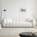 Load image into Gallery viewer, ABC Home Fleece Fabric Overstuffed Multifunction Pumpkin shaped Sofa Chair set for Livingroom Office
