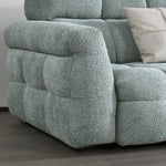 Load image into Gallery viewer, ABC Home Fleece Fabric Overstuffed Multifunction Cloud shaped Sofa Chair set for Livingroom Office
