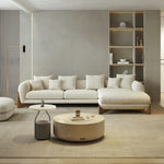Load image into Gallery viewer, ABC Home Fleece Fabric Overstuffed Multifunction Sofa set for Livingroom Office
