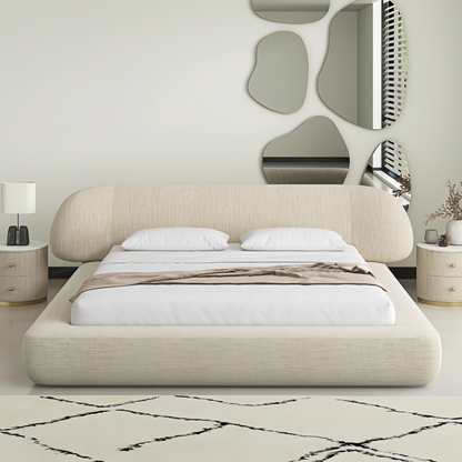 ABC HOME Mattress with Linen & Velvet