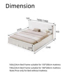 Load image into Gallery viewer, AAH Home Bed Frame Modern King Queen Size for bedroom Without Mattress AAH HOME
