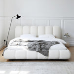 Load image into Gallery viewer, ABC Home Bed Frame Modern Velvet King Queen Size for bedroom Without Mattress
