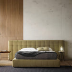 Load image into Gallery viewer, ABC Home Bed Frame Modern Velvet King Queen Size for bedroom Without Mattress
