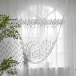 Load image into Gallery viewer, 2 Panels Sheer Color Chiffon Tulle Light Window Textile Curtains Drapes for Bedroom Livingroom
