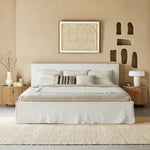 Load image into Gallery viewer, AAH Home Bed Frame Modern King Queen Size for bedroom Without Mattress AAH HOME
