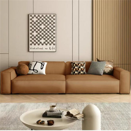 ABC HOME Sofa: Modern PU Leather Sofa Set for Living Room,Office in Dubai showroom