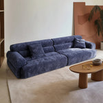 Load image into Gallery viewer, ABC Home Fleece Fabric Overstuffed Multifunction Cloud shaped Sofa Chair set for Livingroom Office
