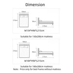 Load image into Gallery viewer, ABC Home Light Luxury Modern  Leather Wrap Bed Frame for Bedroom Without Mattress
