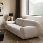 Load image into Gallery viewer, ABC Home Fleece Fabric Overstuffed Multifunction Cloud shaped Sofa Chair set for Livingroom Office
