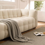Load image into Gallery viewer, AAH Home Fleece Fabric Overstuffed Multifunction Cloud shaped Sofa Chair set for Livingroom Office AAH HOME
